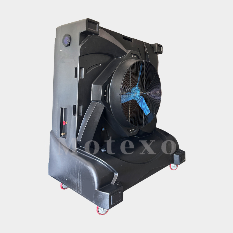 48" Electric Evaporative Portable Rotational Air Cooler with Water Level Indicator