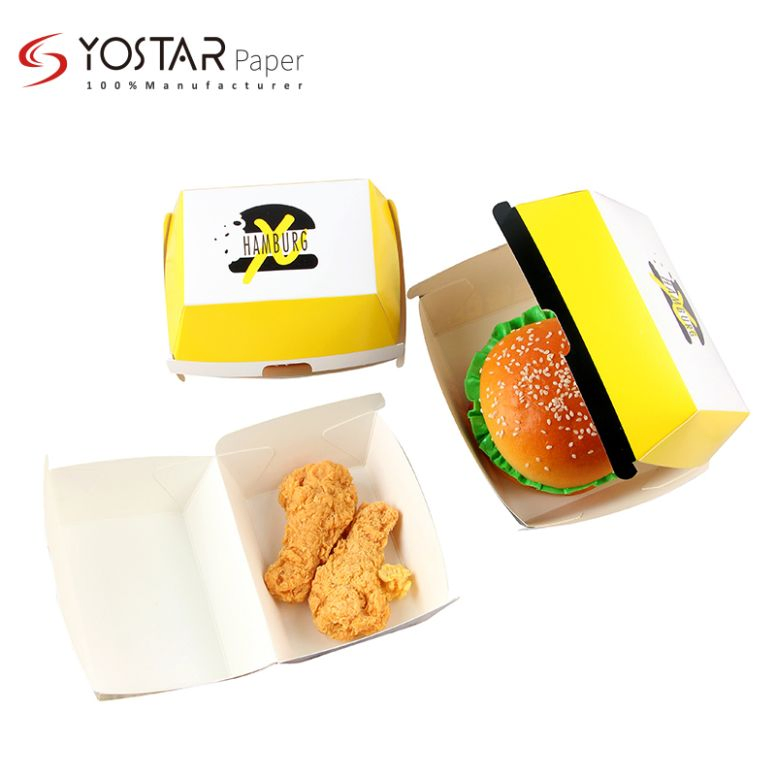 Hot-Selling Leakproof Hamburger Box for Restaurant Use