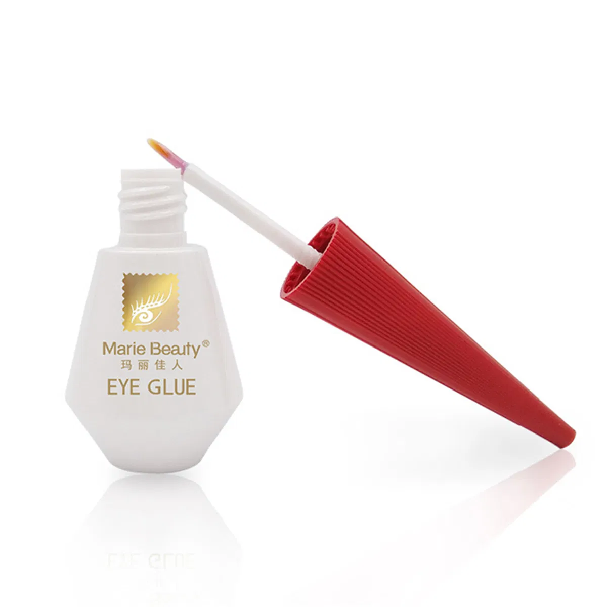 12ml Transparent Glue with Red Cover Double Eyelid False Eyelash Glue