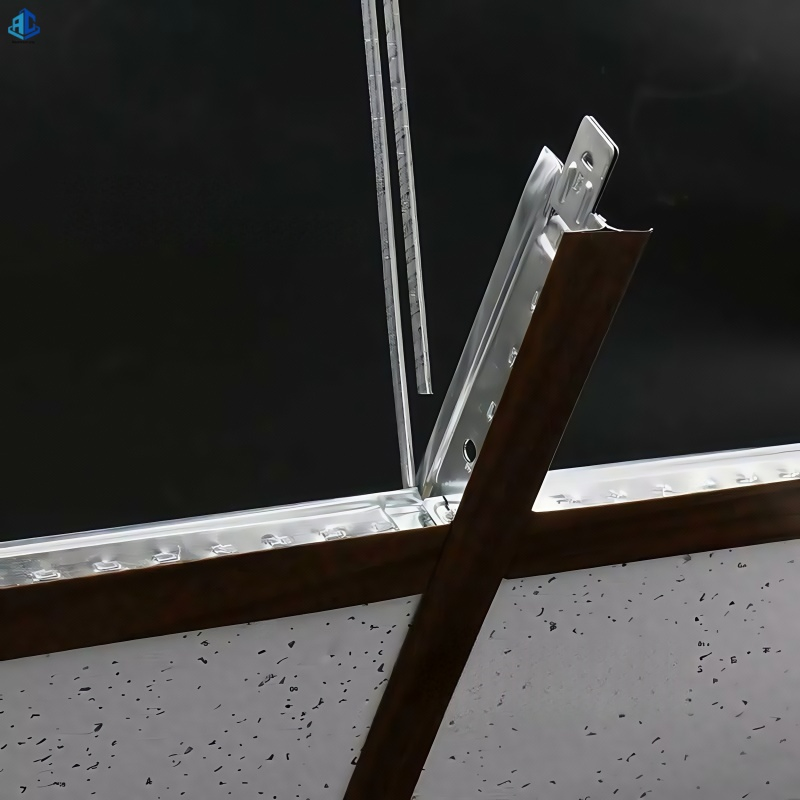 Galvanized Aluminum T-Grid Ceiling System - Office Suspended Keel with Steel Components