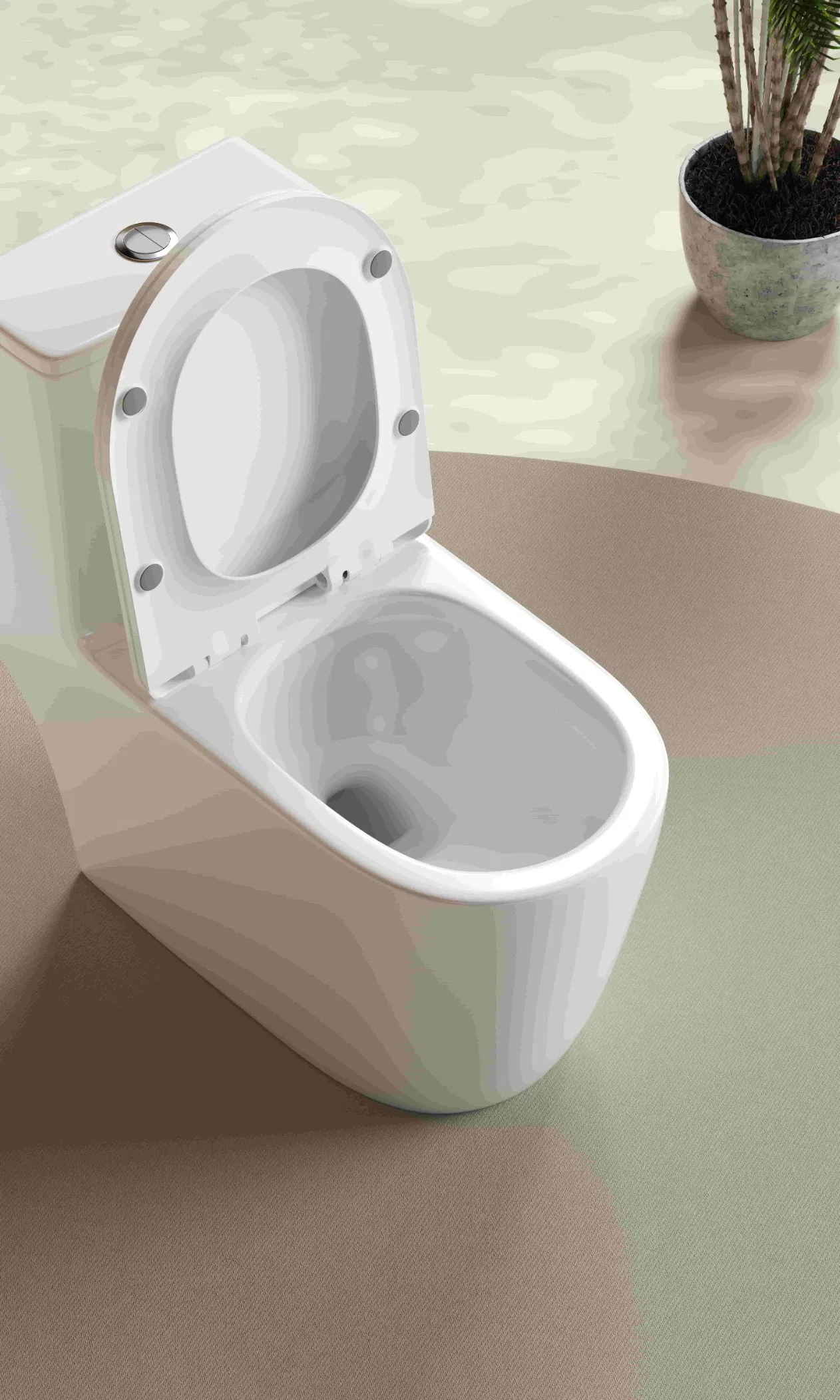 Frost-Resistant Dual-Flush Modern Ceramic Toilet for Apartment