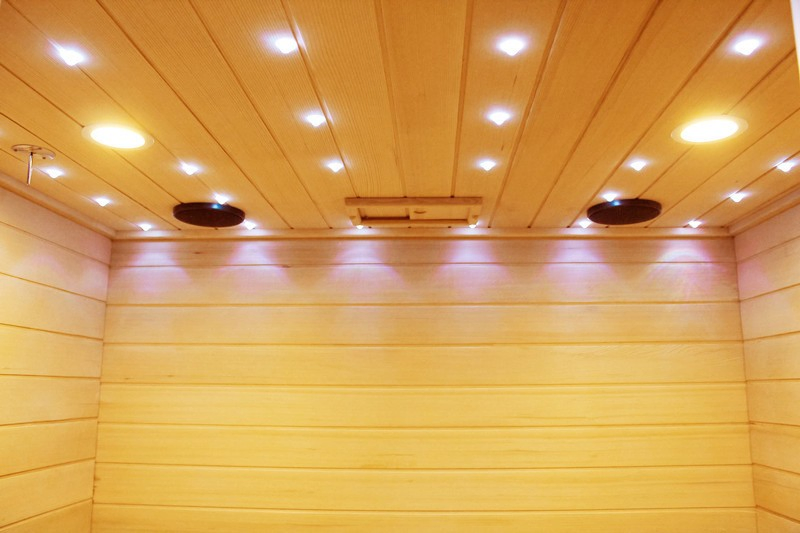 Парная сауна на 3 персоны из массива дерева