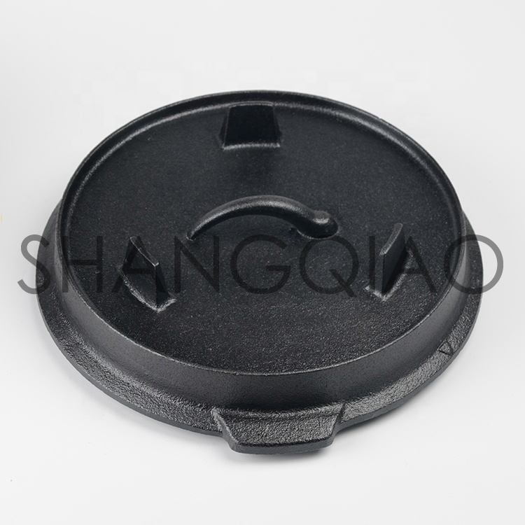 Чугунный походный котелок Dutch Oven с ножками