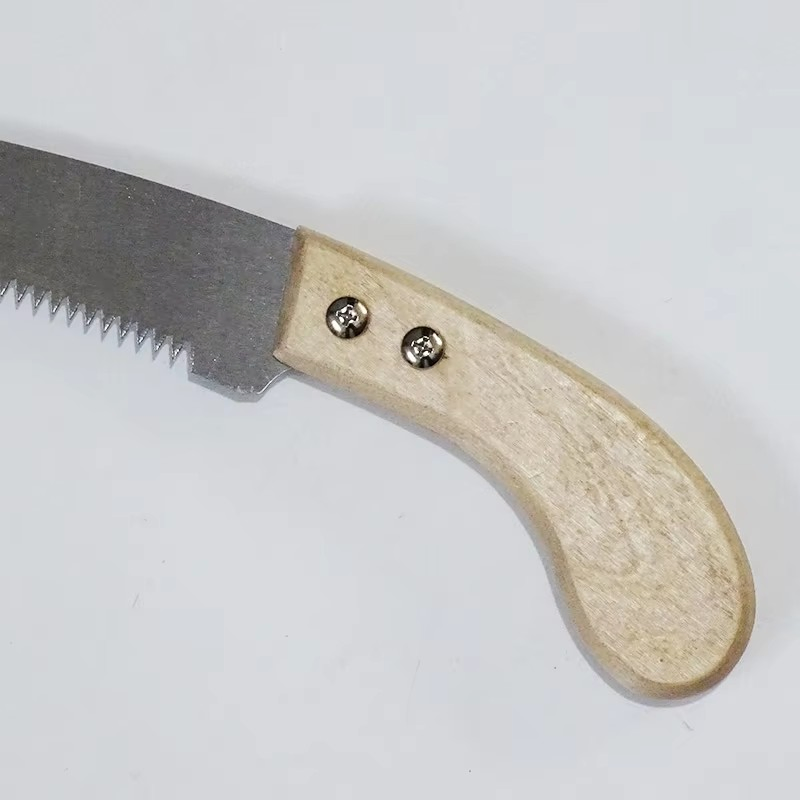 Wholesale Carbon Steel Garden Handsaw Wooden Handle Branch Pruning Saw Wood Saw