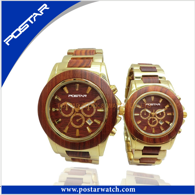 Two Tone Plating Stainless Steel Automatic Business Men's Watchwatch