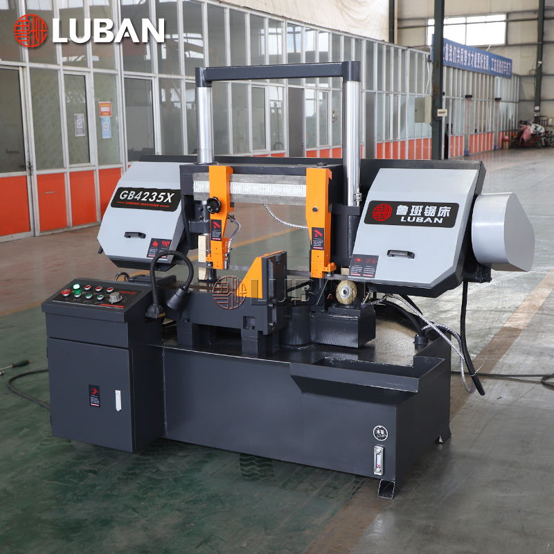Станок ленточнопильный горизонтальный поворотный по металлу GB4235X