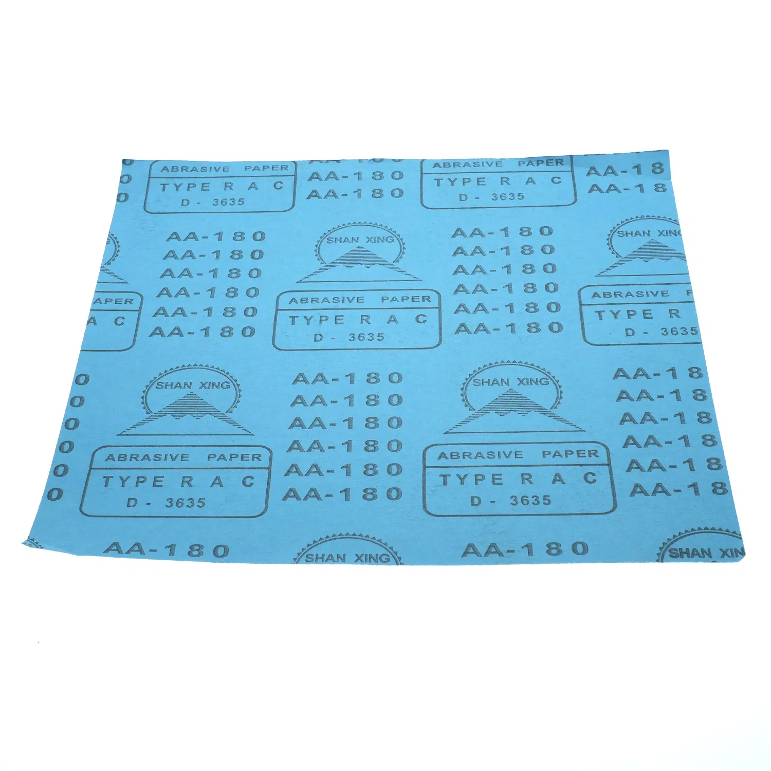 Наждачная бумага синяя 23x28 см, 100 шт, P100-1000