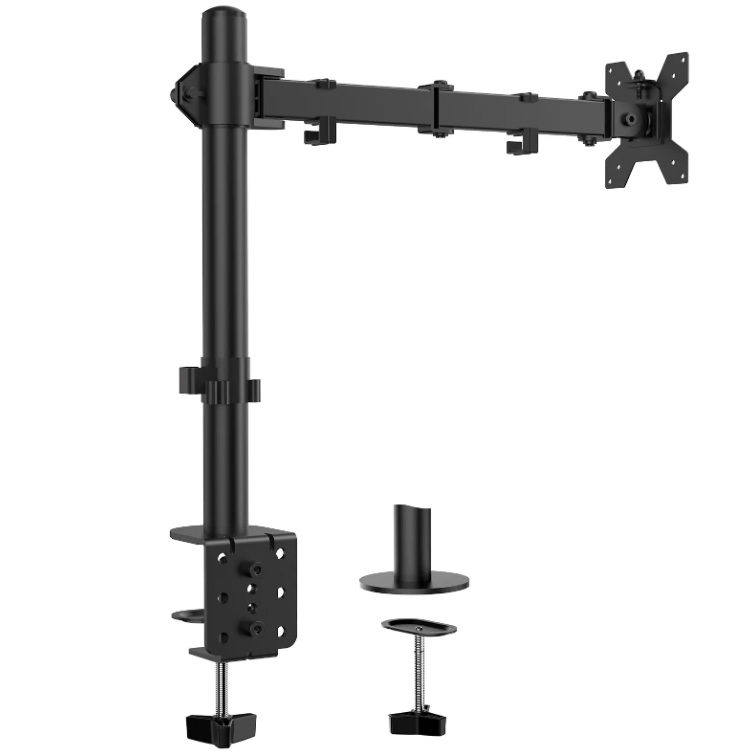 13-28 Inch Monitor Holder with Clip for Dual Monitor Configuration