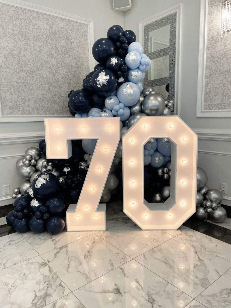 Wholesale 3FT 4FT 5FT Luminous Giant Letter Marquee for Rent