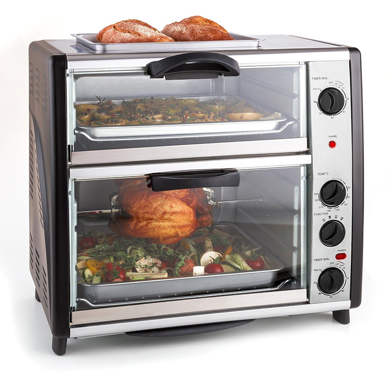 22L Multi-Function Electric Toaster Oven for Home Baking Oven