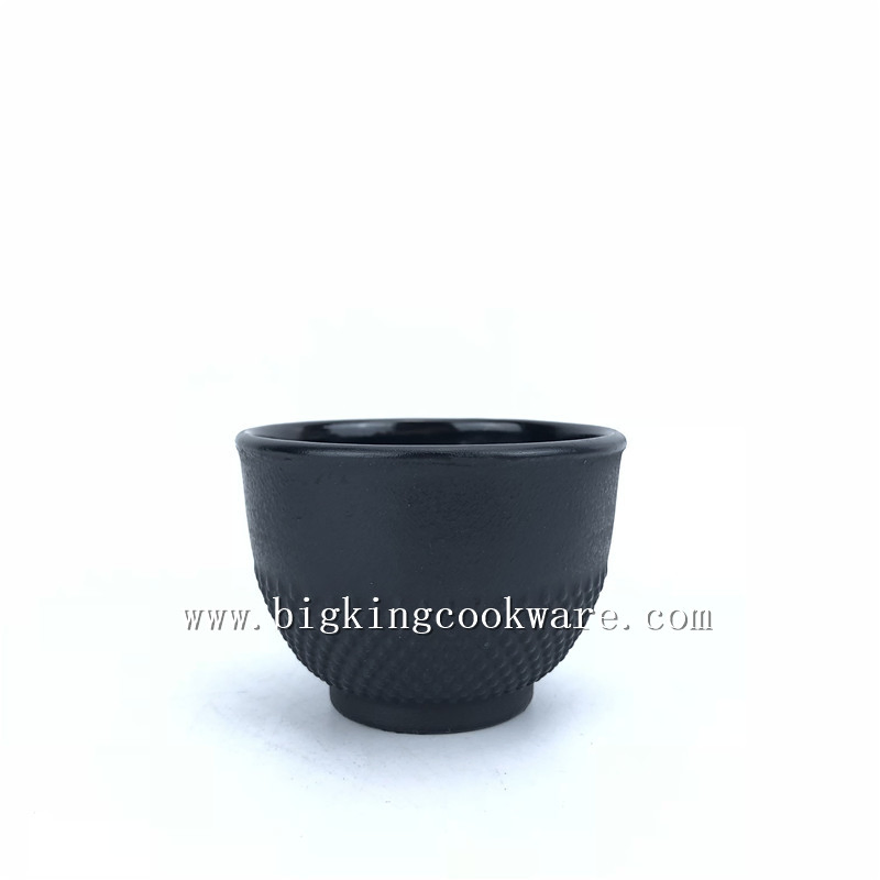 100ml Black Hobnail Cast Iron Tea Cup