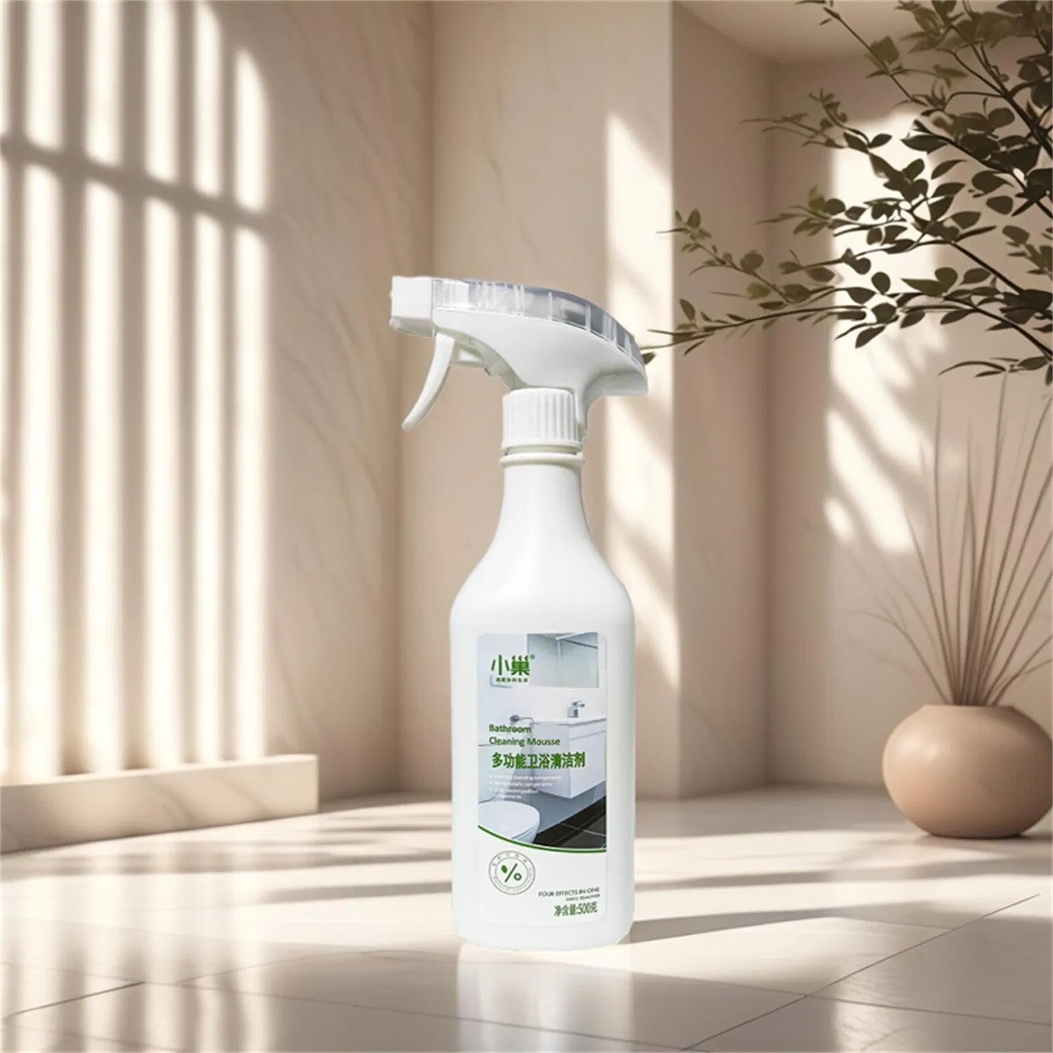 High-Efficiency Bathroom Cleaner Liquid for Strong Dirt Removal and Shine
