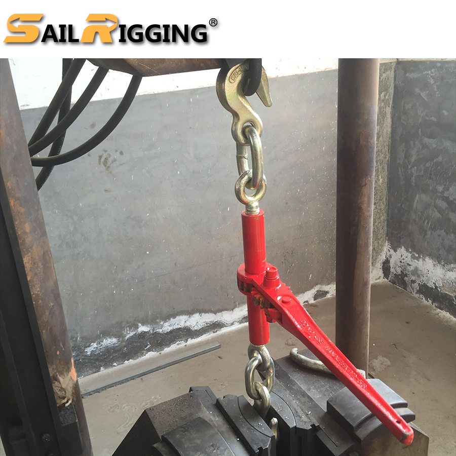 3/8-1/2 Grade 70 Chain Ratchet Load Binder Tensor 9200lbs De Carga Con Trinquete Ratchet Binder Tight Ratchet Binder