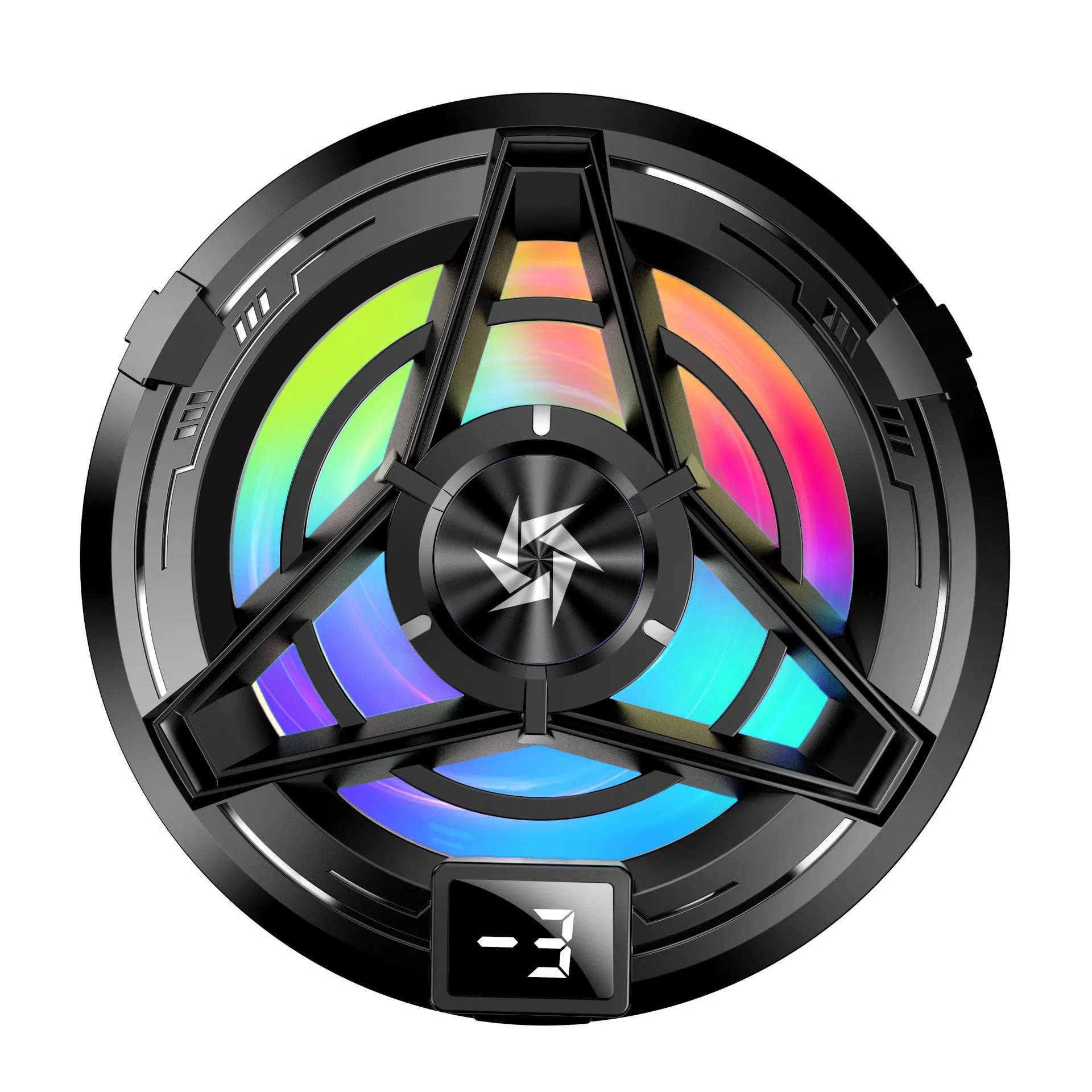 Factpry Semiconductor Cell Phone Game Radiator Powerful Gaming Mobile Cooler with RGB Light