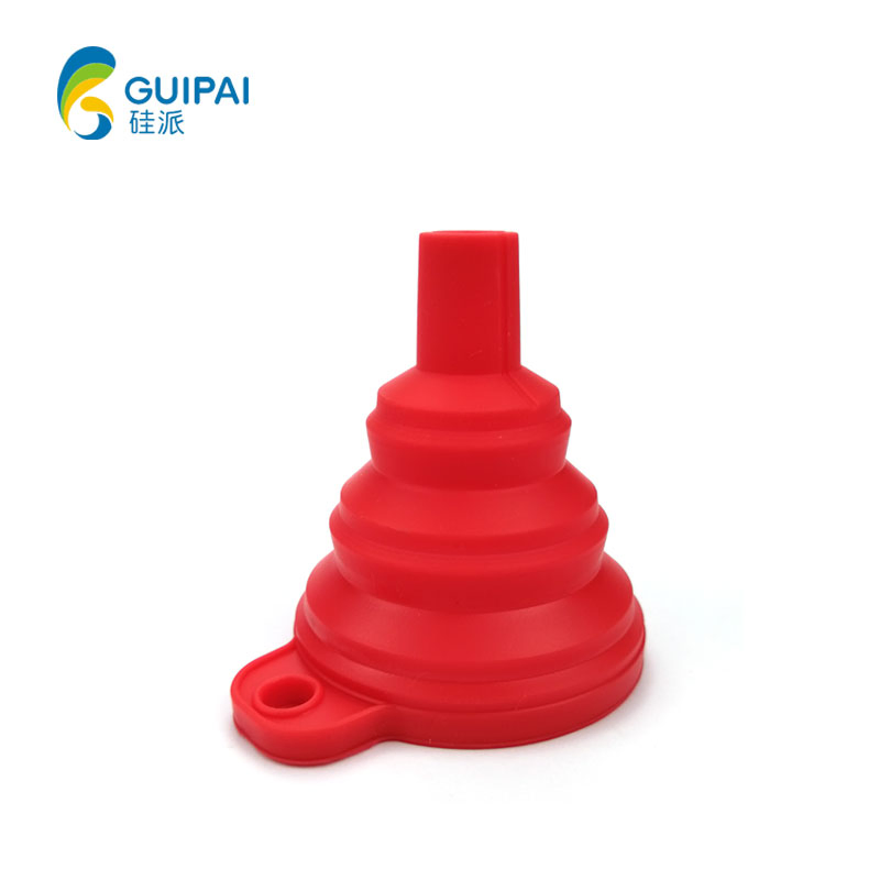 Silicone Collapsible Funnel Cooking Tools Flexible Hopper for Oil Liquid