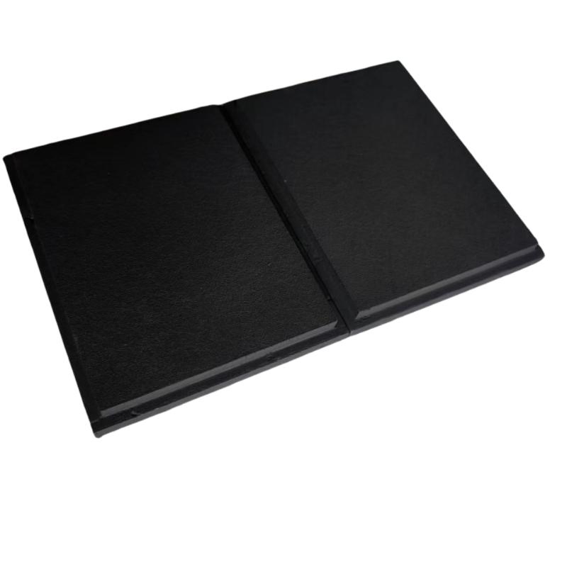 Decorative Fire Resistant Panels Acoustic Fiberglass Ceiling Black Ceiling Tiles