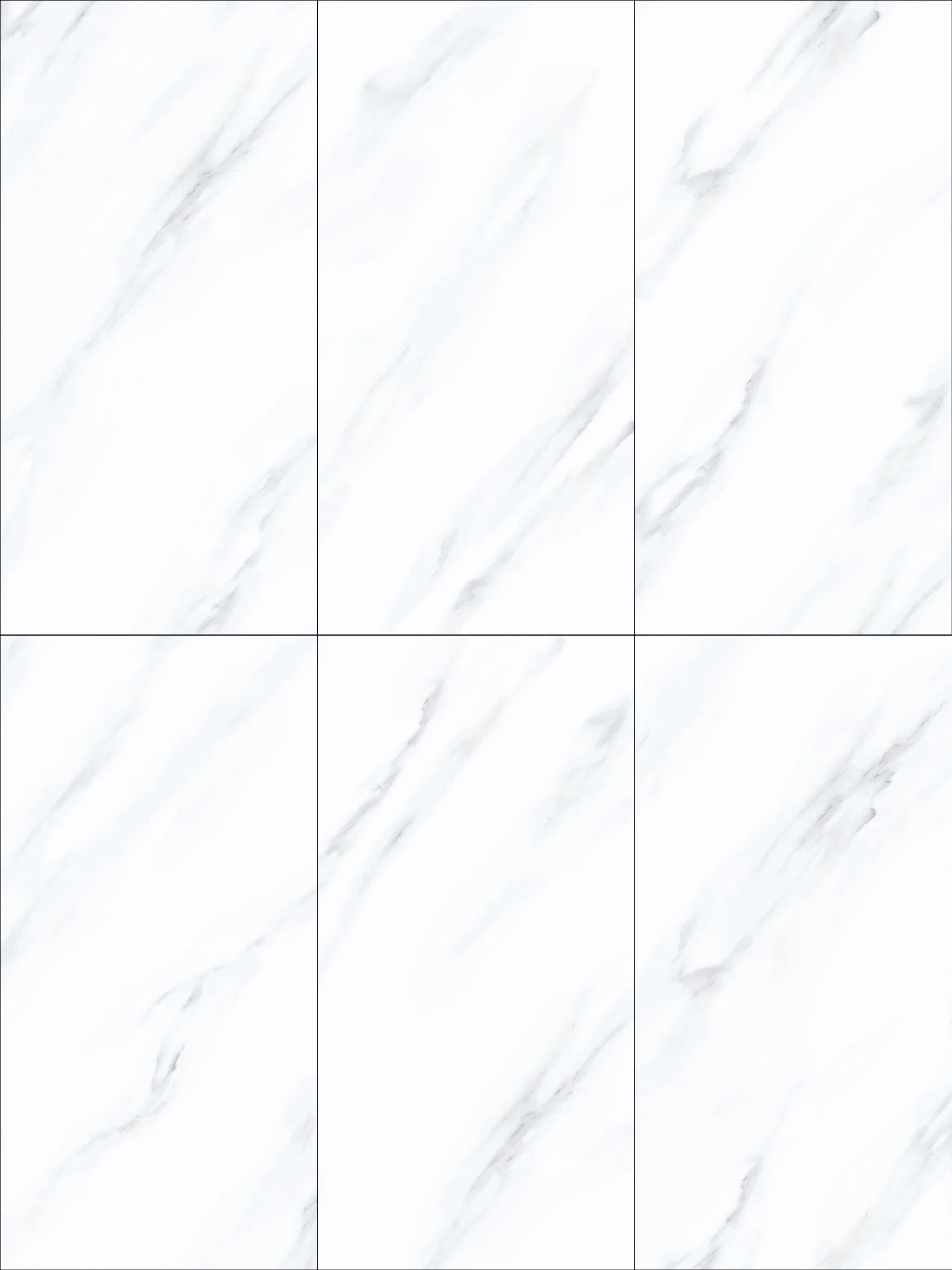 1600X3200 mm Big Slab White Large Porcelain Paving Slab 12 mm Thickness Sintered Stone
