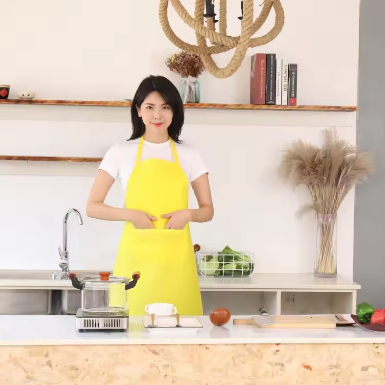 Custom Fashion Design Waterproof Adjustable Size High Quality Kitchen Apron