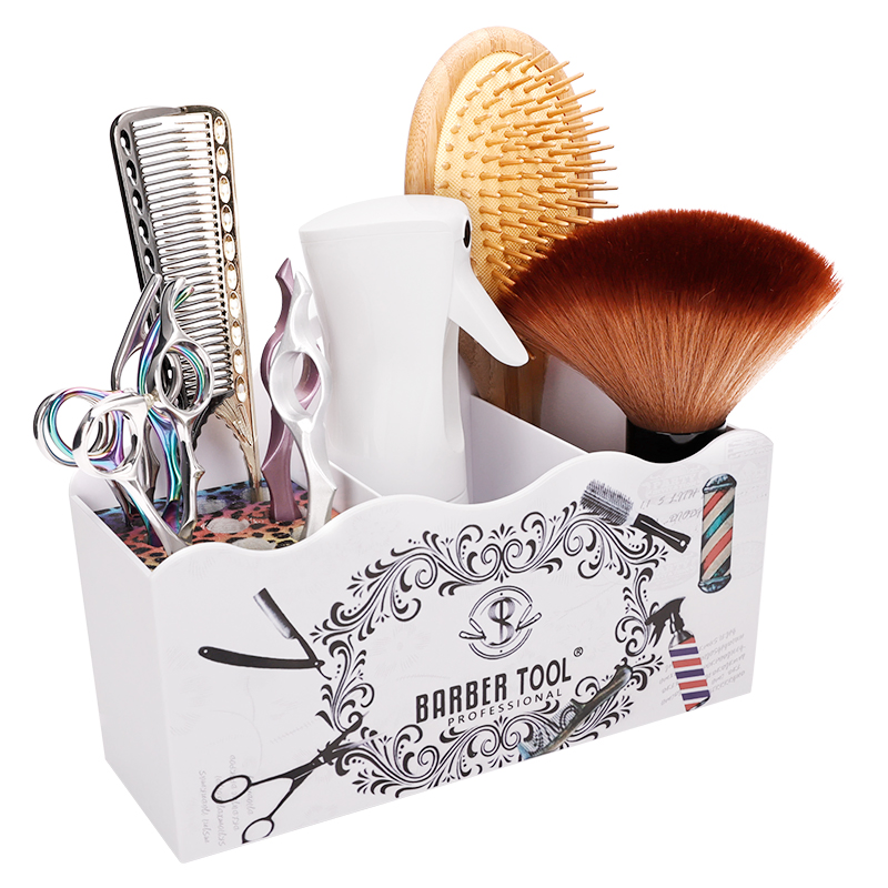 Professional Scissors Tools Storage Box Desktop Salon Tools Hair Scissors Holder Boxes