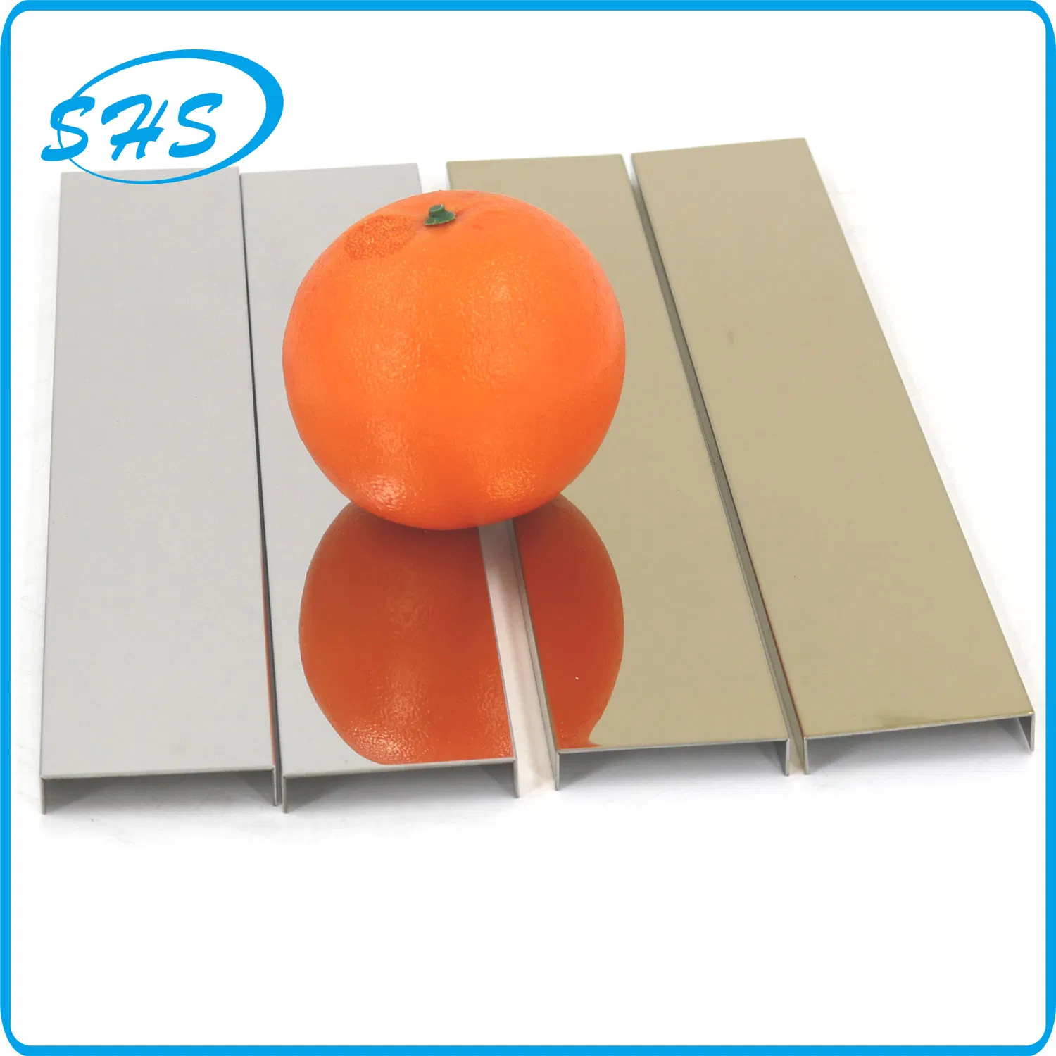 Premium Stainless Steel U-Shape Profile with Ti-Black Rose Finish