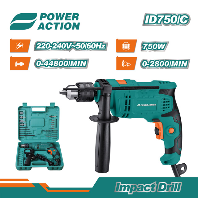 Power Tool Set 750W 13mm China Cheap Electric Impact Drill
