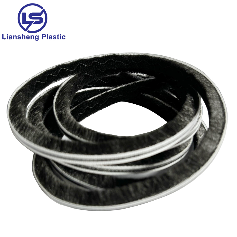with Fin Weather Strip Hot Sale Wool Pile Window Woven Seal Strip