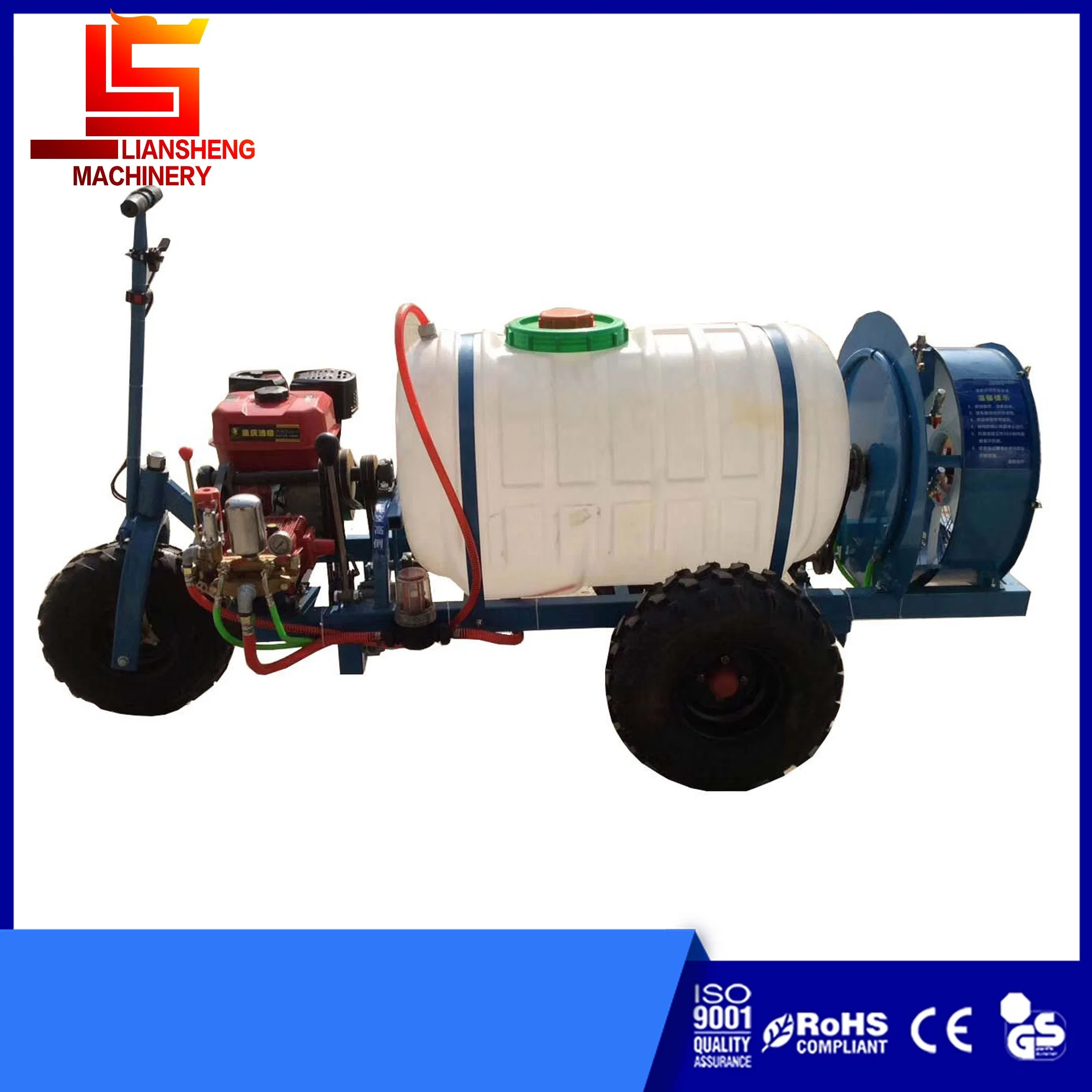 Cheap and Practical Mist Sprayer, Small Garden Barrel Sprayer, Hand - Pulled Gasoline - Powered Mist Sprayer