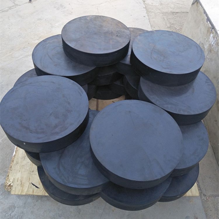 Laminated Elastic Bridge Seismic Isolation Rubber Bearing Reinforced Steel Plate Insided Natural Rubber Bridge Bearing