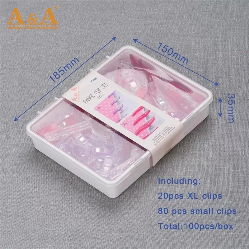 56mm Multipurpose Sewing Clips Quilting Binding Clips for Craft