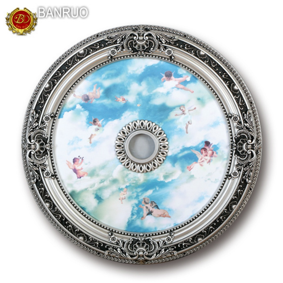Bright Luster Rounded Ceiling Panel Pop Interior Design Ceiling