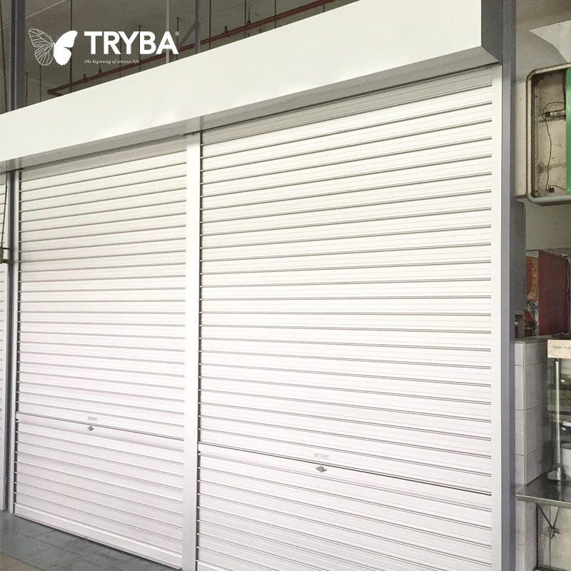 Fireproof Insulated Office Use Electric Roller Shutter