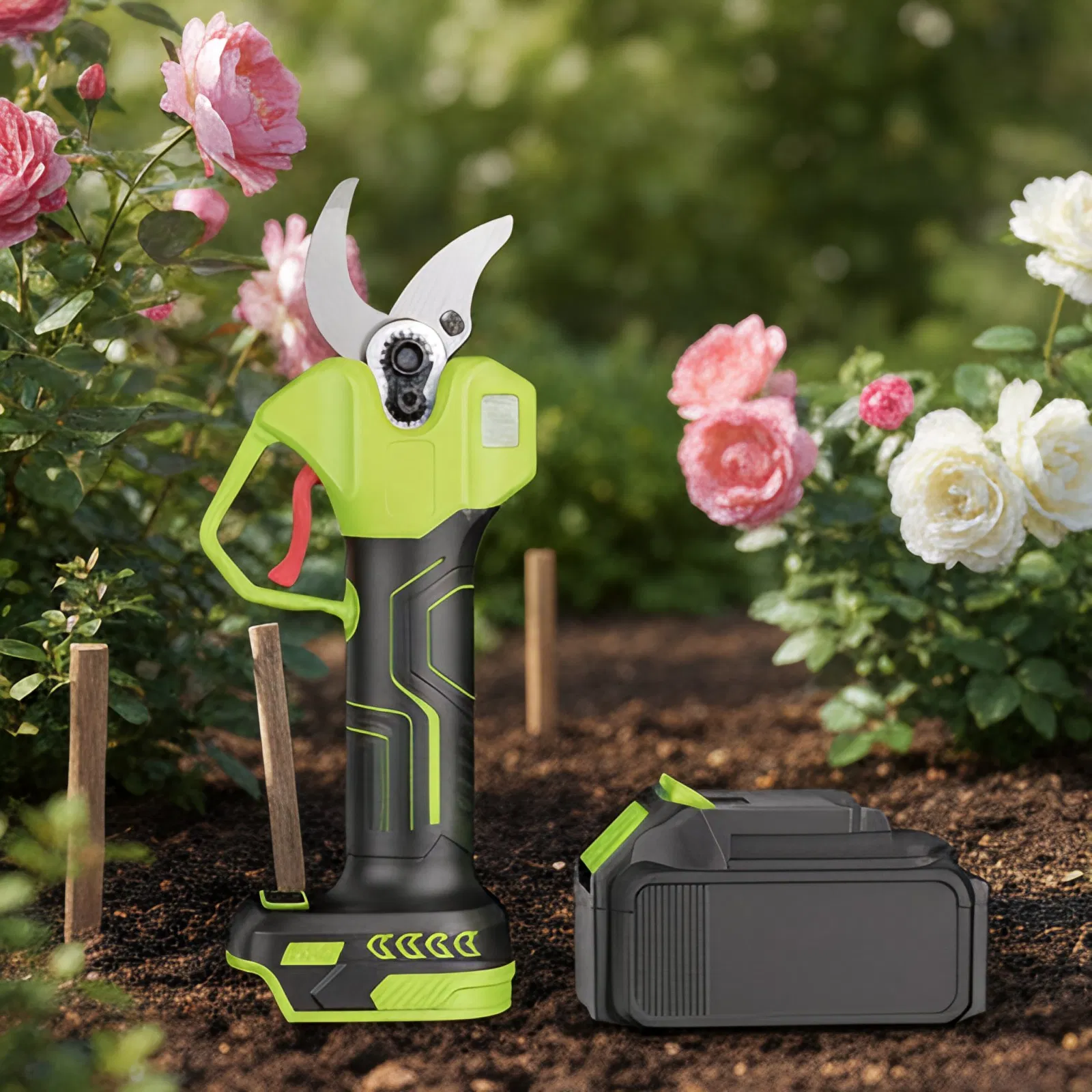 Аккумуляторные садовые ножницы Feihu 18V