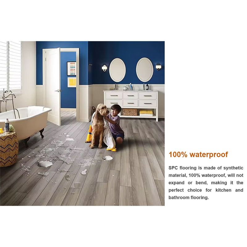 Водостойкий ламинат SPC Flooring 4-8 мм