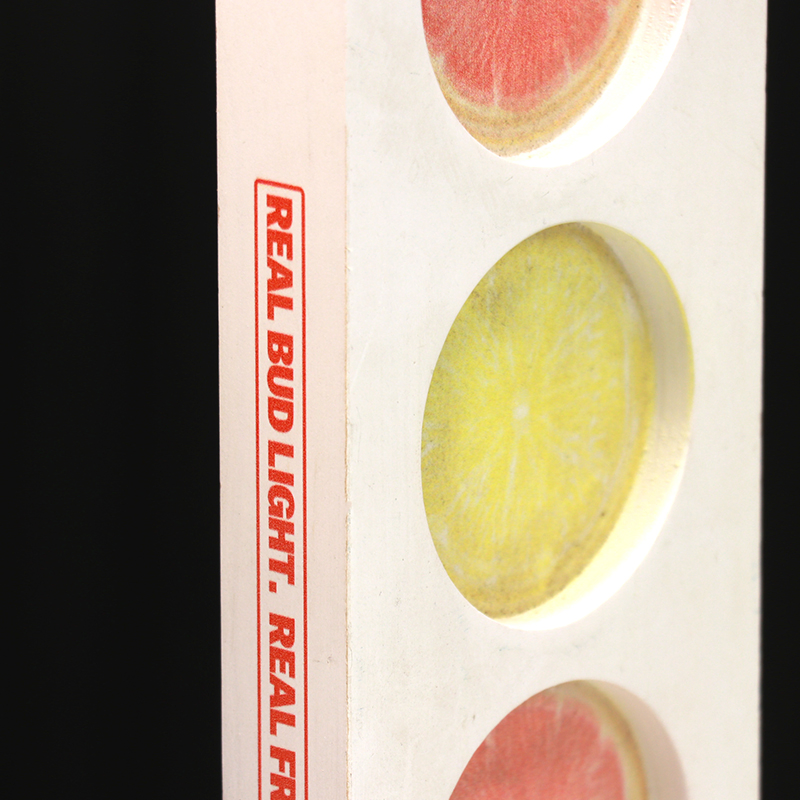 FSC&BSCI Custom Beer Tasting Flight Sampler Wood Paddle Serving Tray