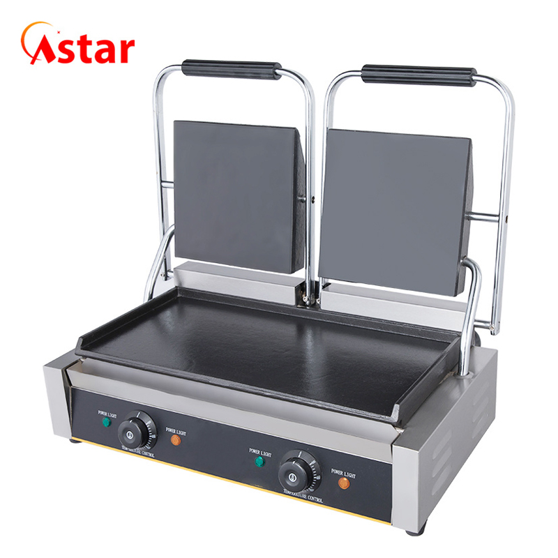 Kitchen Appliance Single Plate Panini Electric Grill and Electric Griddles