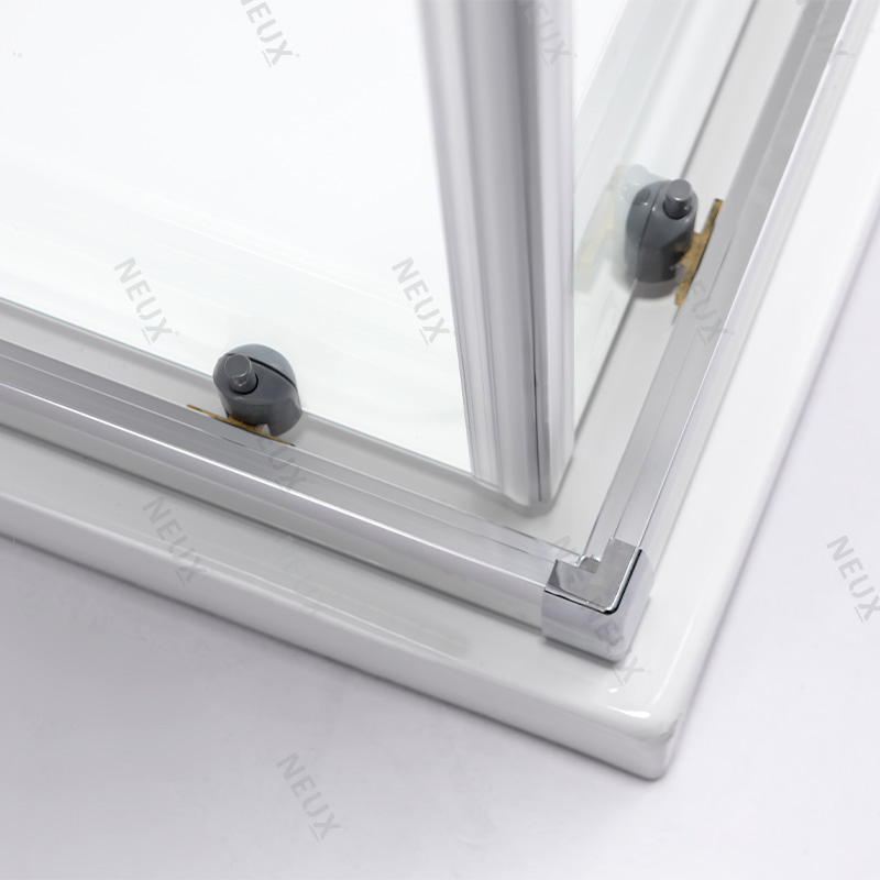 Square Style Tempered Glass Sliding Door Shower Room Shower Cabin for Bathroom