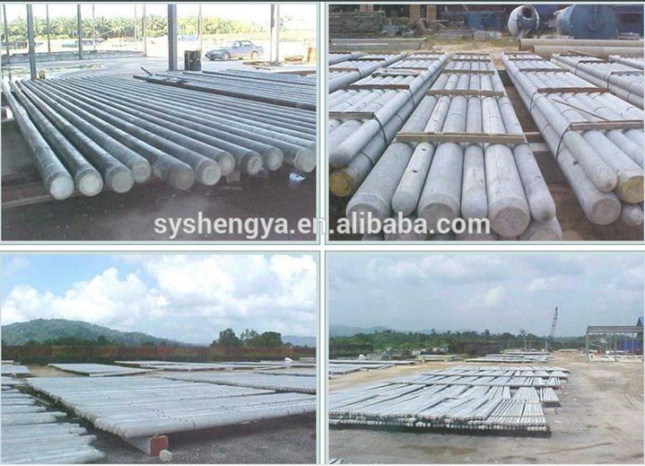 Shengya Concrete Electric-Poles Steel Mold Plant Concrete Pole Making Machine