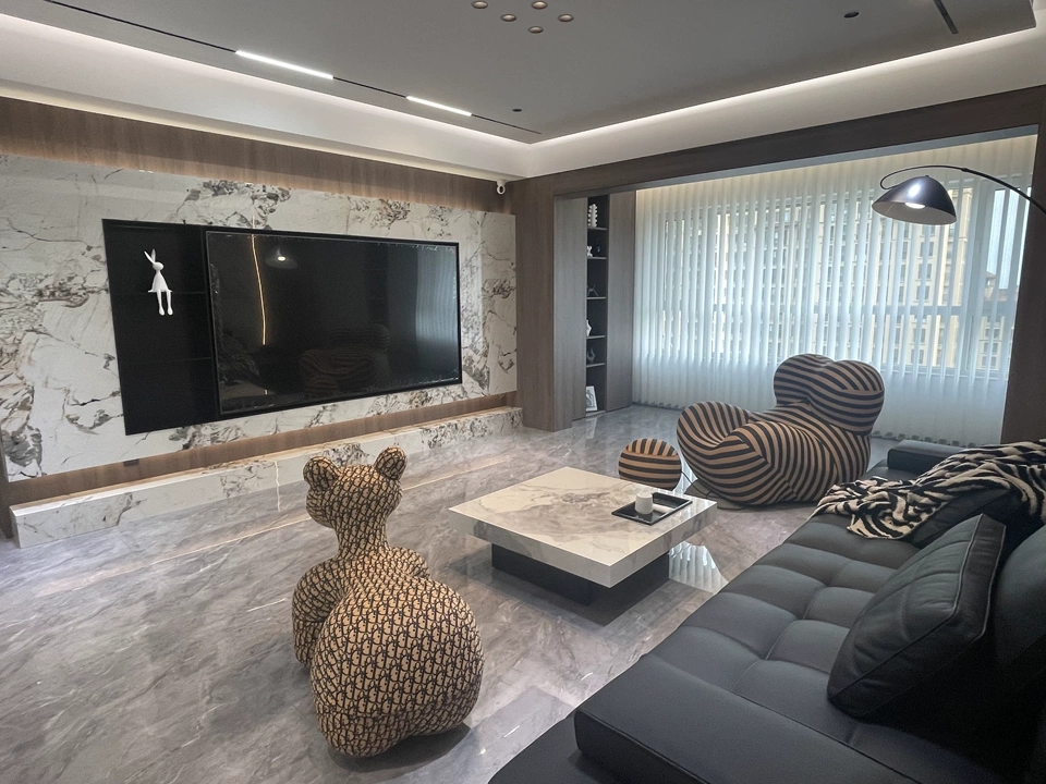 Sisheng New-Style Textile Printing Dream Blinds for Home by Electric Operation