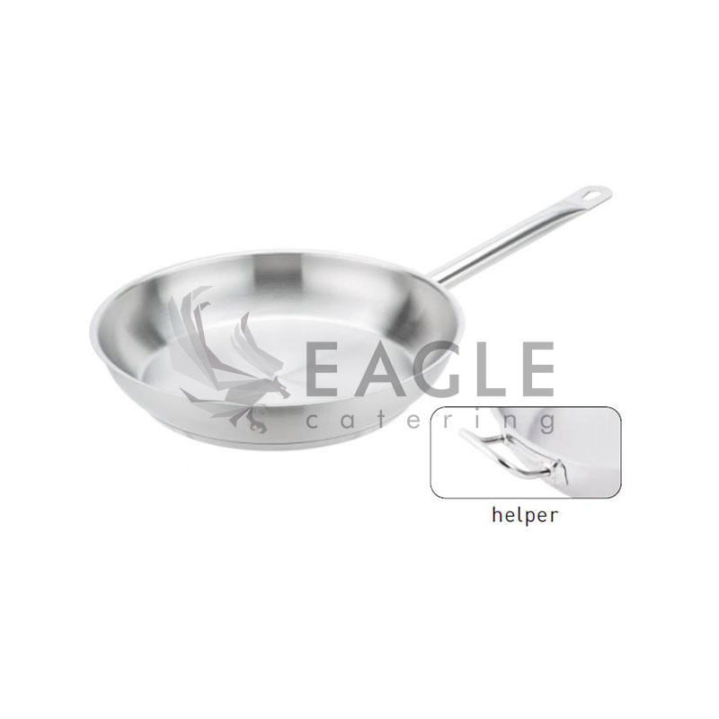 Stainless Steel Frying Pan Without Lid
