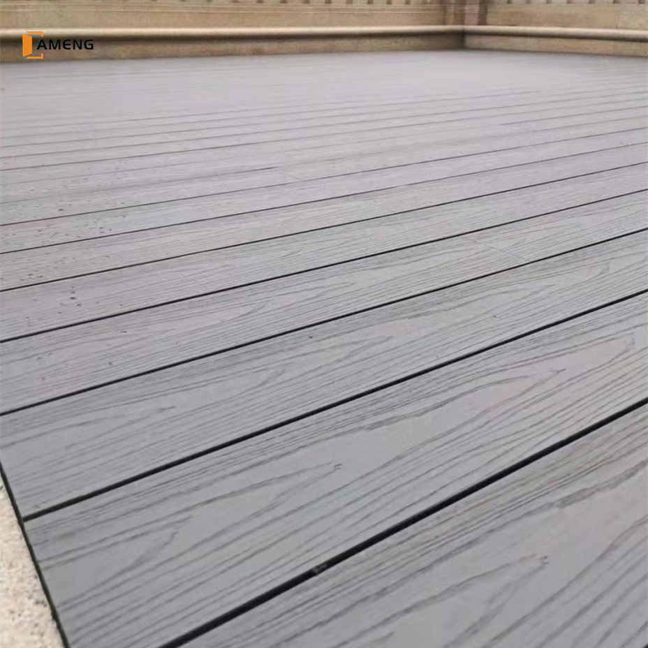 Outdoor Wood Texture Exterior ASA WPC Co-Extruded Composite Decking