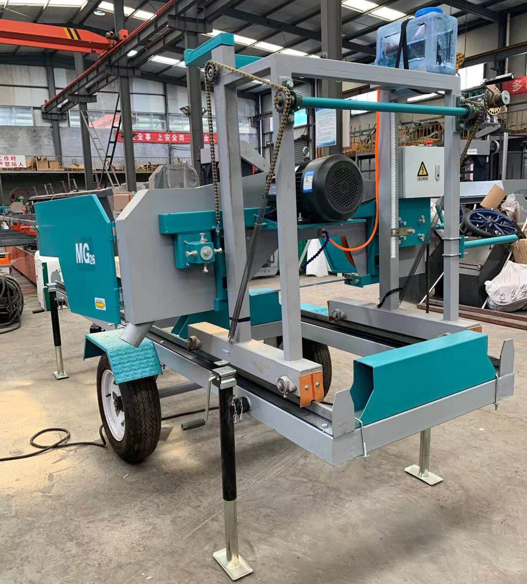 Пилорама ленточная портативная