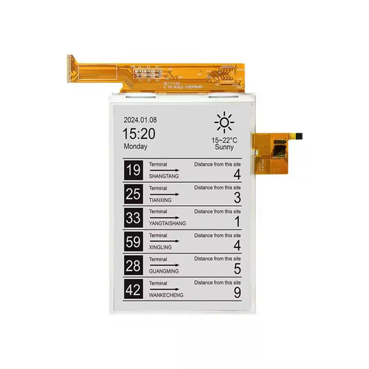 Электронная ценник 6 дюймов E-Ink с NFC и облачной системой