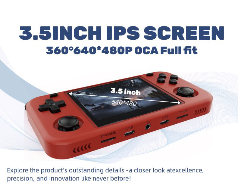 Портативная консоль O30s с Linux, ретро-игры GBA, PS1