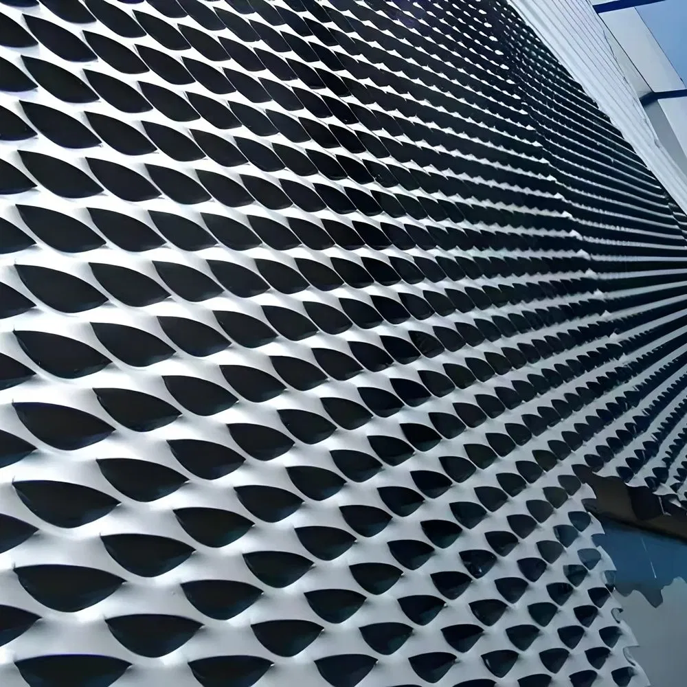 Building Material Aluminum Polishing Surface Treatment Panel Curtain Wall Cladding for Commercial