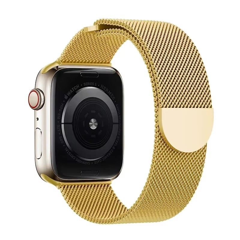 Loop Band Compatible Apple Watch Magnetic Closure Adjustable Metal Strap iWatch Series