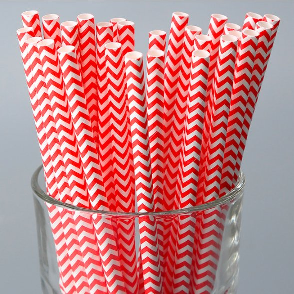 Food Grade Multi Color Disposable Eco-Friendly Biodegradable Paper Straws