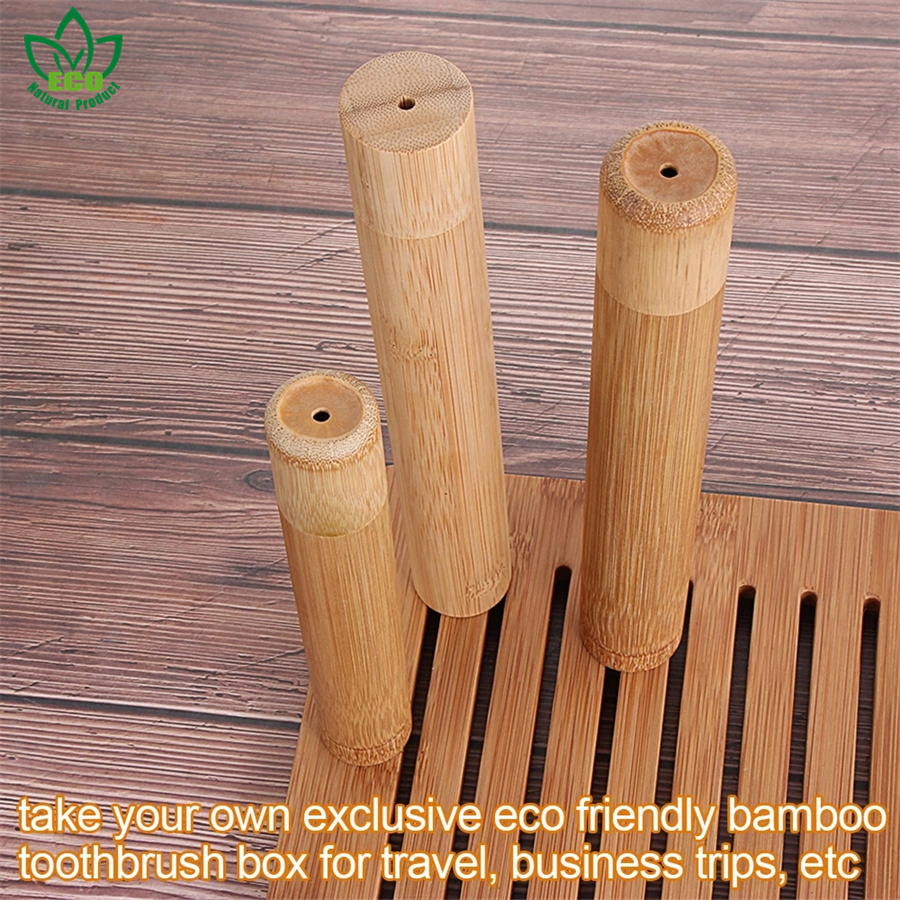 Eco-Friendly Bamboo Toothbrush Holder Bamboo Case