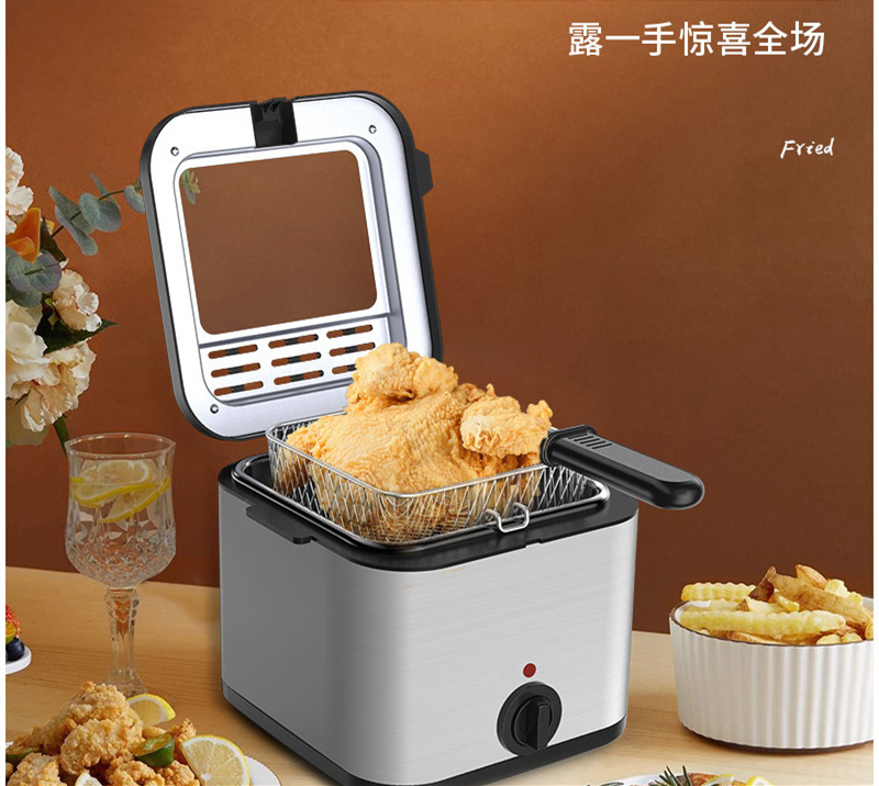 Electric Fryer Machine Oil Filter Machine for Fryer Doughnut Fryer Machine Fries Fryer Machine Chicken Machine Fryer Deep Fryer Machine