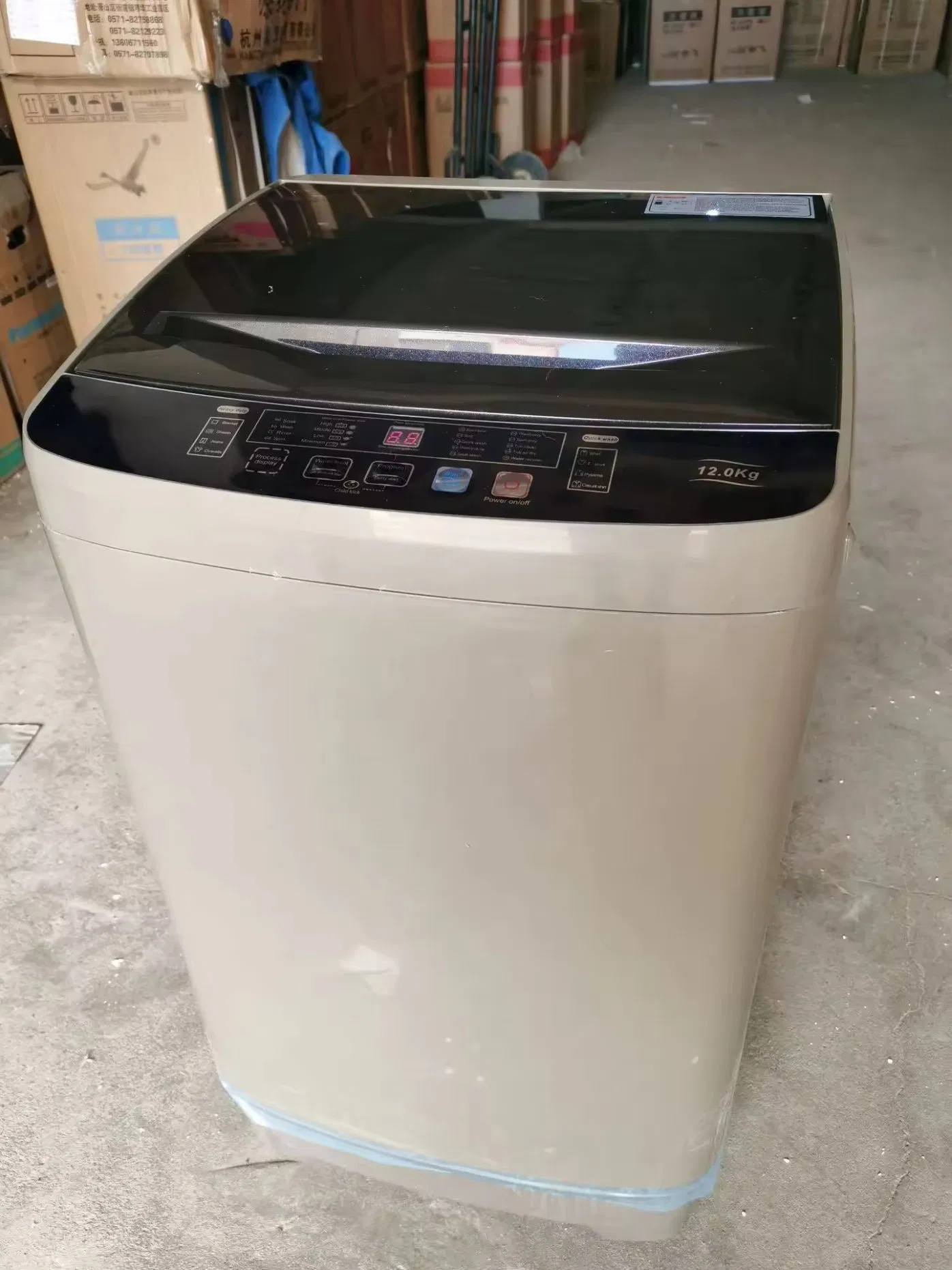 Large Capacity Laundry 12kg Top Load Fully Automatic Washing Machine