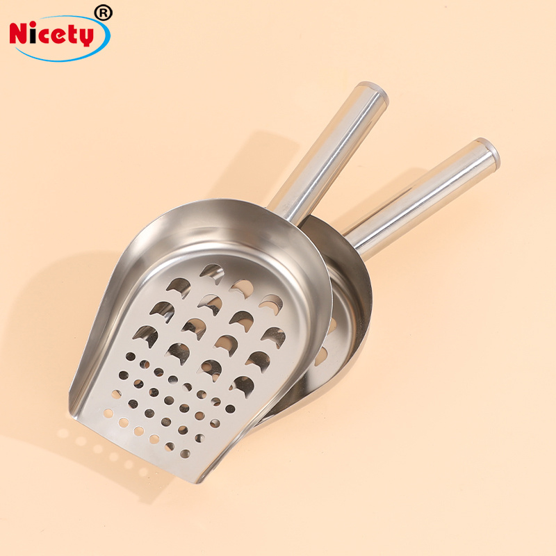Stainless Steel New Style Durable Cat Litter Scoop Pet Poop Scooping Tools Cat Sand Shovel